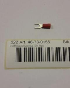 Yoke Cable Eye Iso. Ø4 Red